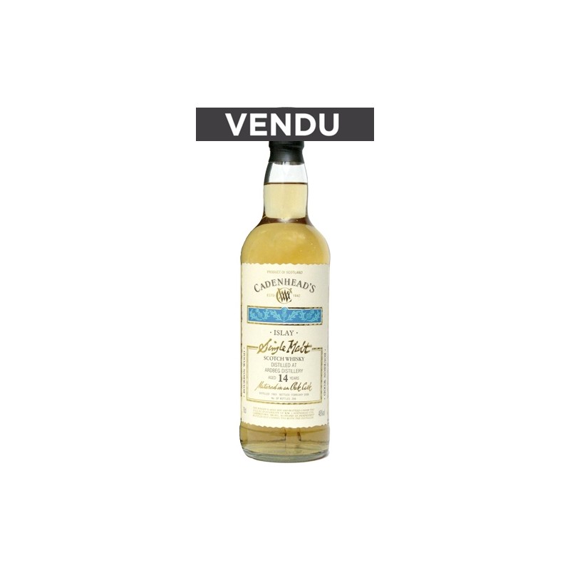 Ardbeg 1993 Cadenhead's 14 ans Ardbeg 1993 Cadenhead's 14 ans