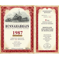 Bunnahabhain 1987 Limited Edition Cask 1293