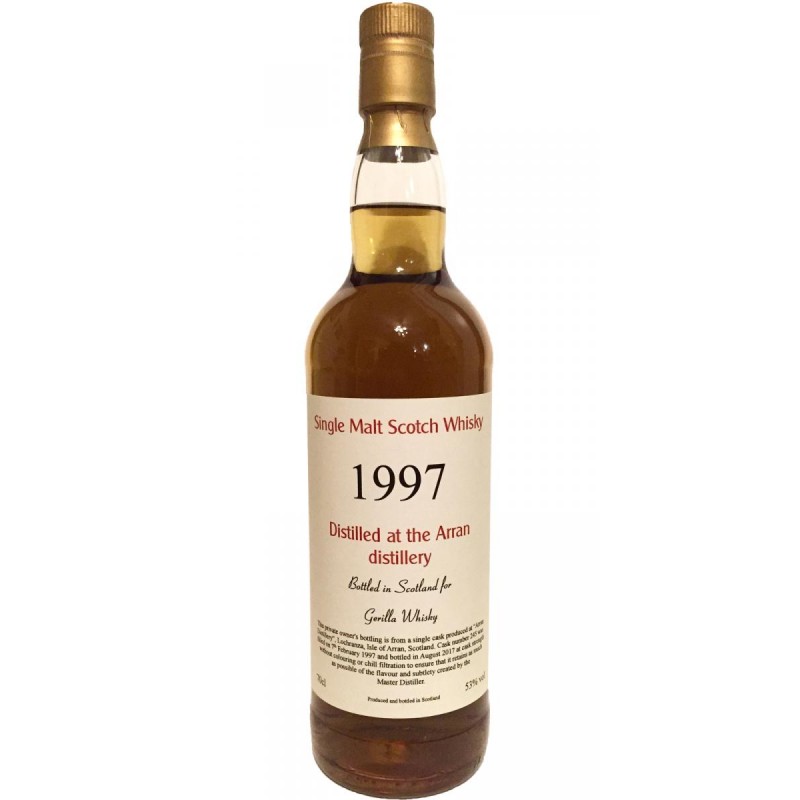 Arran 1997 20 Year old Private Cask #245 / Gerilla Whisky