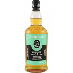 Springbank 15 Year old Rum Wood Limited Edition