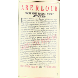 Aberlour 1964 25 ans Limited Edition