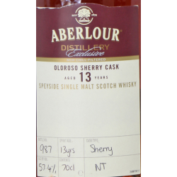 Aberlour 2005 13 Year old / Hand Filled at the Distillery