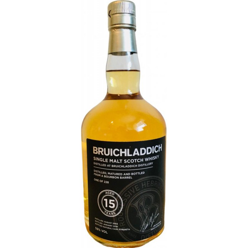 Bruichladdich 2002 Private Cask Bottling 15 Year old