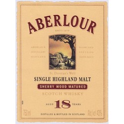 Aberlour 1997 18 Year old Sherry Wood