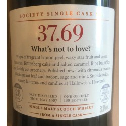 Cragganmore 1987 28 Year old SMWS 37.69 What's Not To Love ?