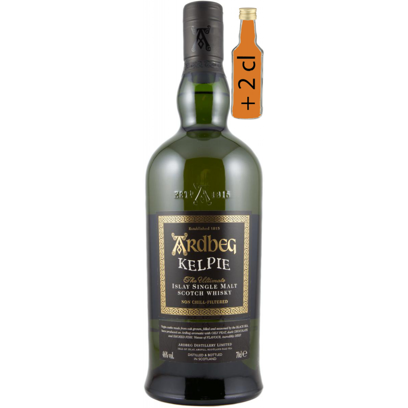 Ardbeg Kelpie Limited Edition - with a free 2 cl sample