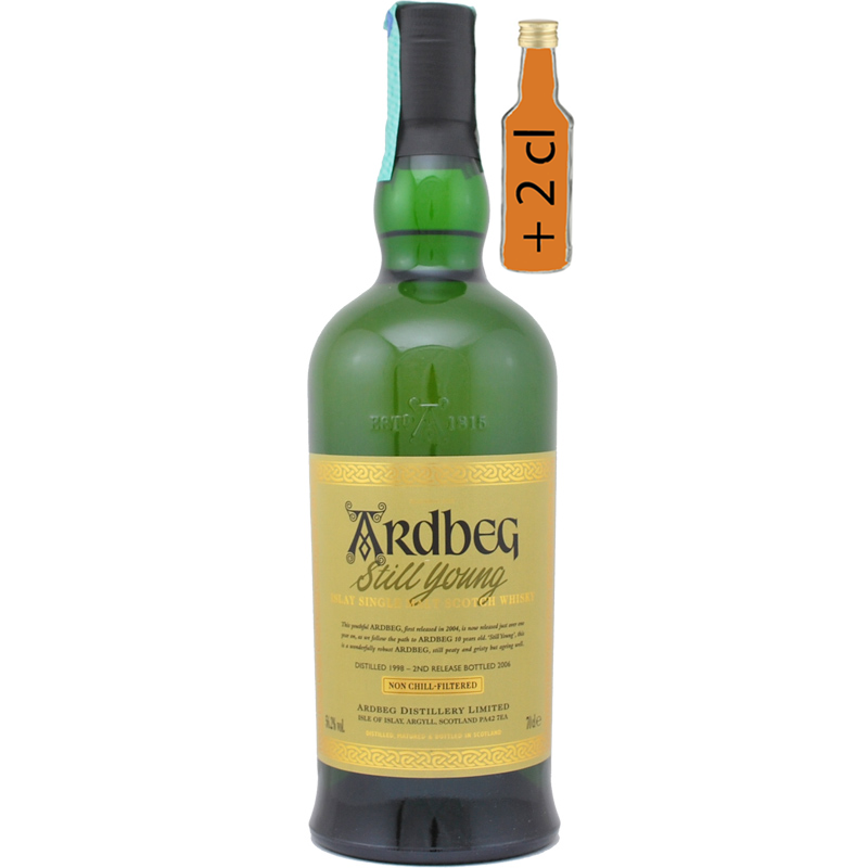 Ardbeg 1998 Still Young 2nd Release - with a free 2 cl sample