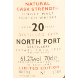 North Port 1979 20 Year old Rare Malts Selection