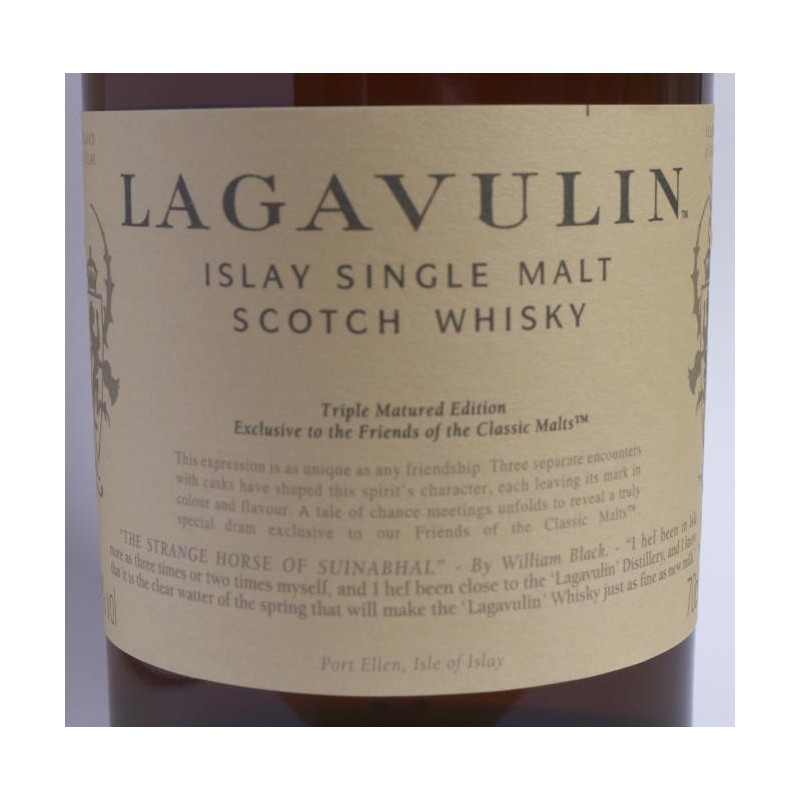 Lagavulin Triple Matured Edition, 70 cl, 48 % vol. bottled 2013