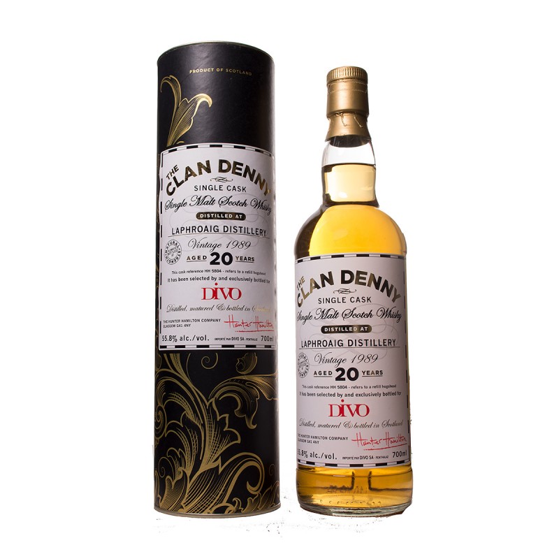 Laphroaig 1989 20 Year old The Clan Denny Cask HH5804